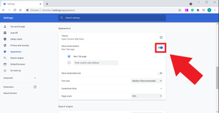 Chrome でホームページを設定する方法 - ホームを表示