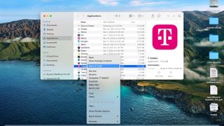 macOS Big Sur でのアプリの削除