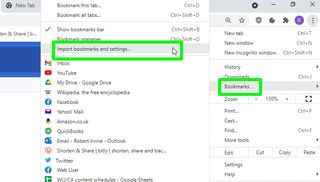 Chrome ブックマークをエクスポートする方法 - インポート