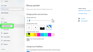 Windows 10 でマウス カーソルを変更する方法 - マウス ポインターのサイズ