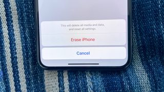 iPhoneをリセットする方法