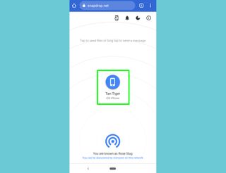Android と iPhone 間でファイルを共有する方法 - デバイス