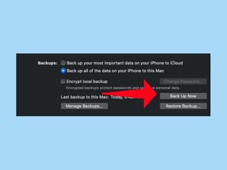 iPhoneをバックアップする方法