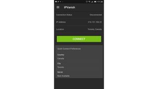 Android クイック接続サーバー設定