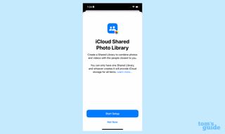 iOS 16でicloud共有フォトライブラリの作成を開始する