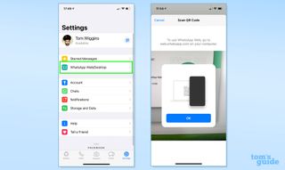 WhatsApp Web およびデスクトップの使用方法 - アカウントにログインします